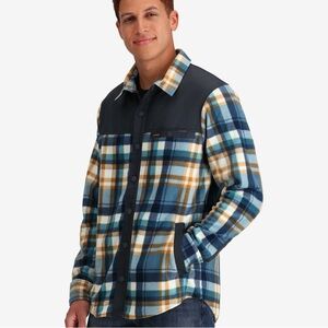 YOCOLORADO FLANNEL PLAID JACKET BLUE - XL